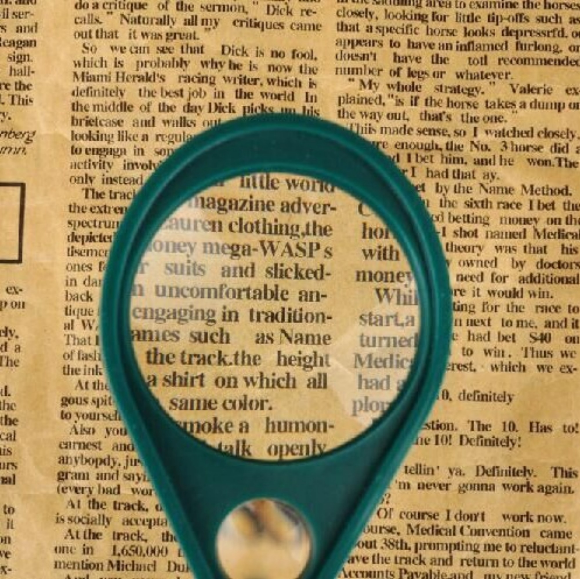 10X 50mm Magnifying Glass With Compass 2