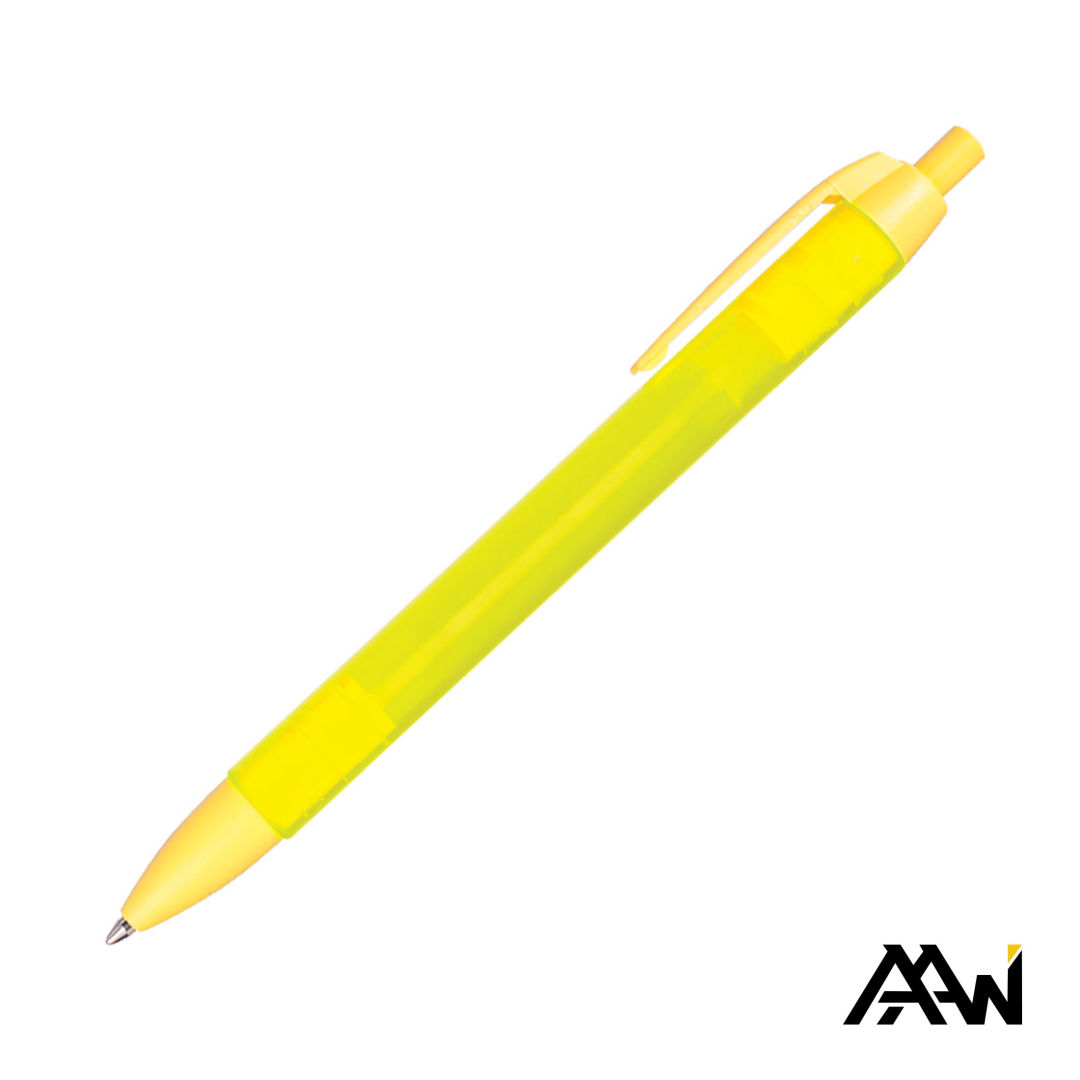 Widebody Pen w/Translucent Barrel - Matte Colored Accent 13