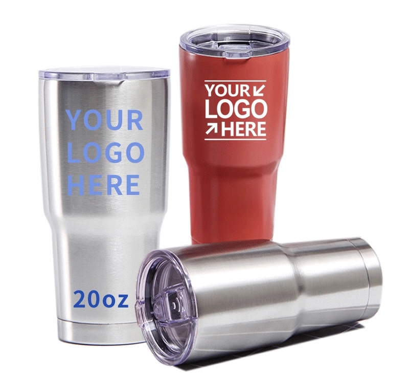 20 oz Stainless Steel Tumbler with Lid 12