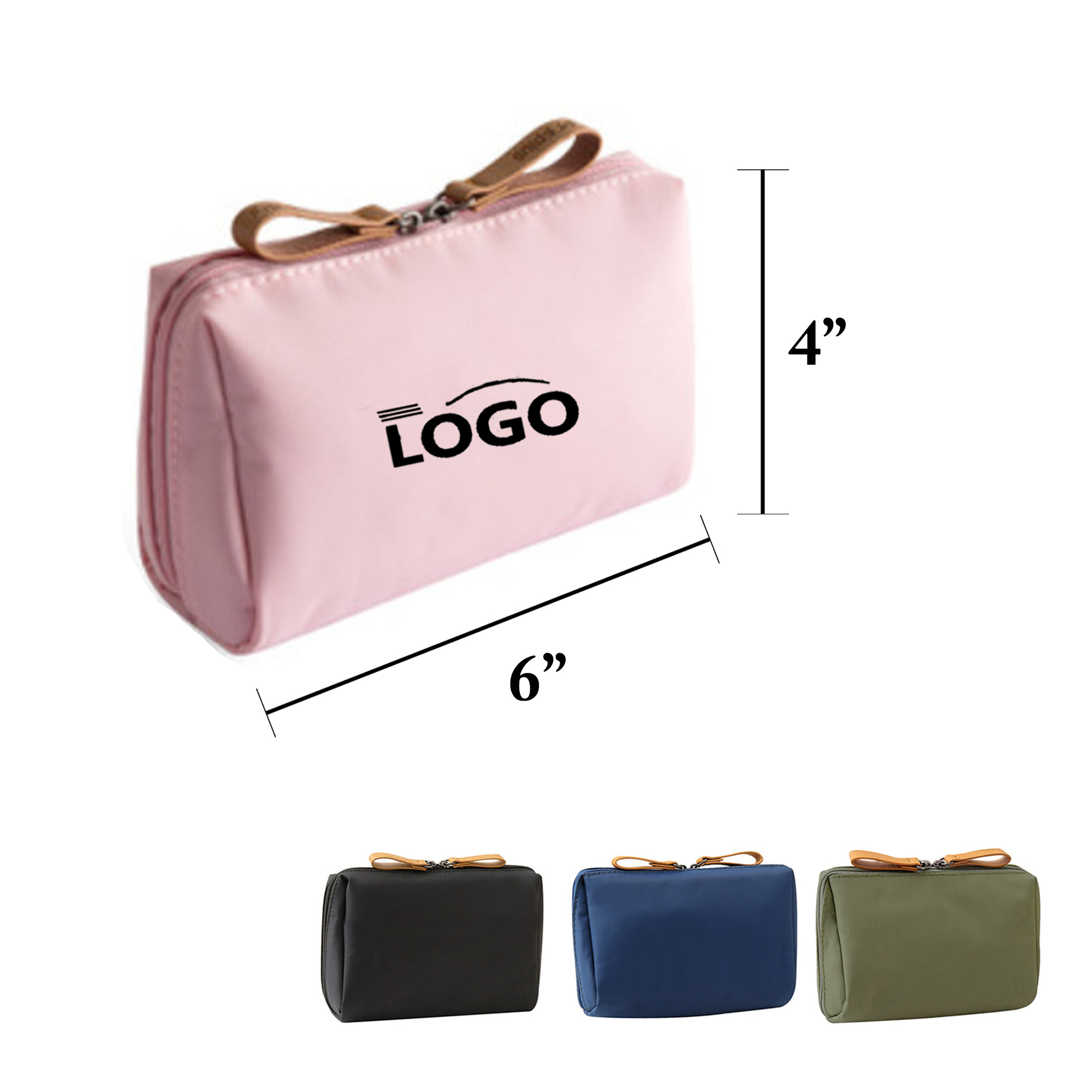 Nylon Cosmetic Travel Pouch Organizer 5