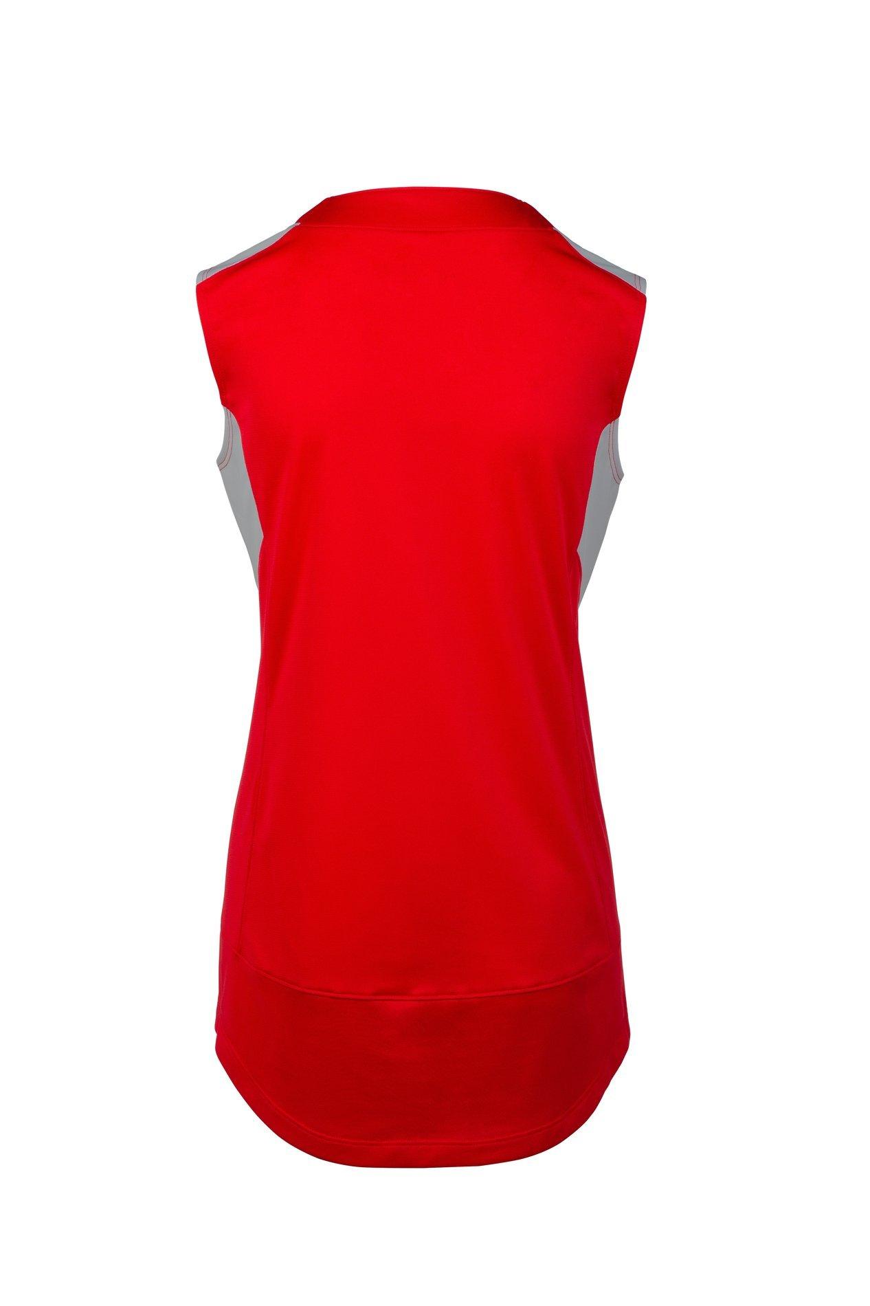 Women's AEROLITE 2-Button Sleeveless Softball Jersey 13