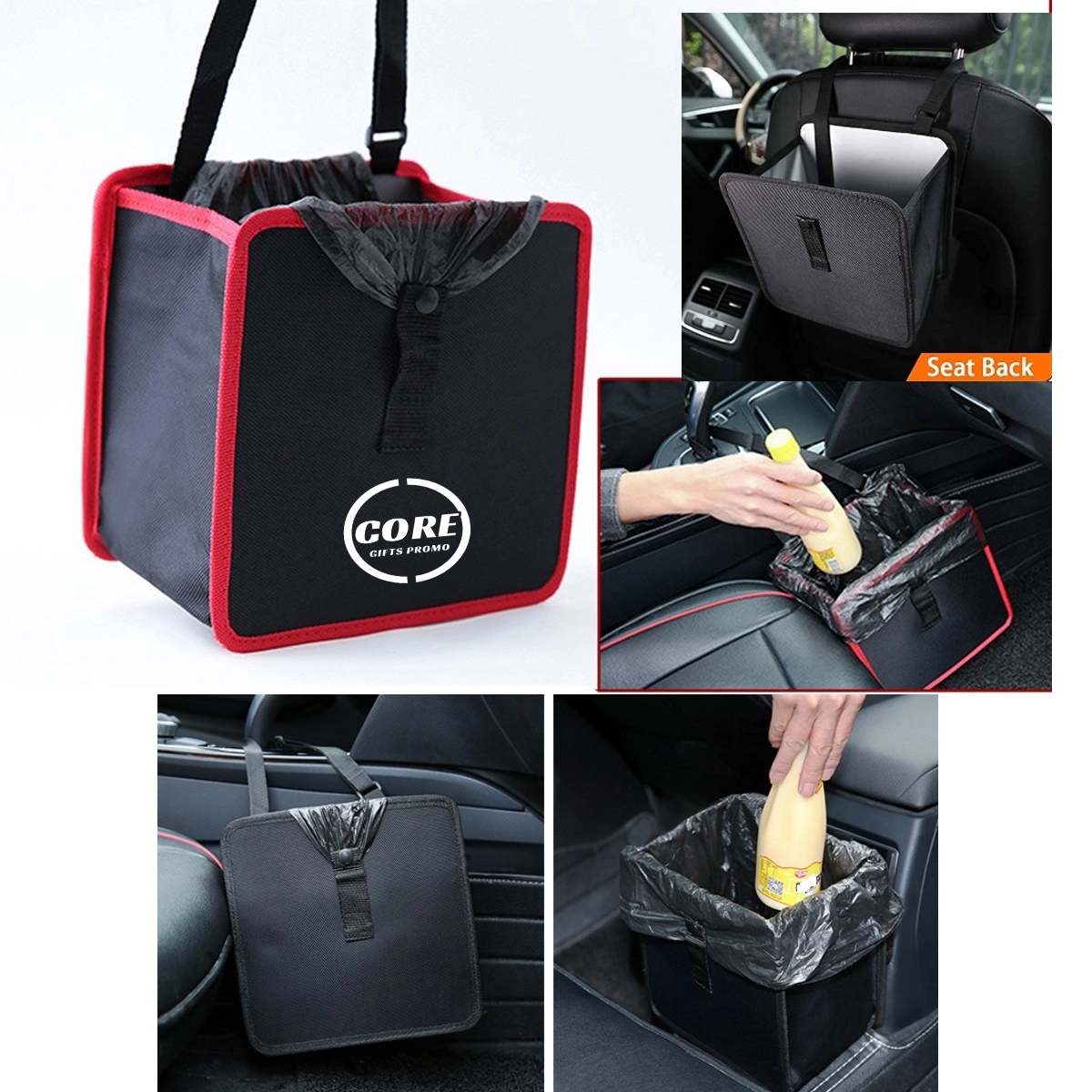 Premium Waterproof Hanging Car Trash Bag 1