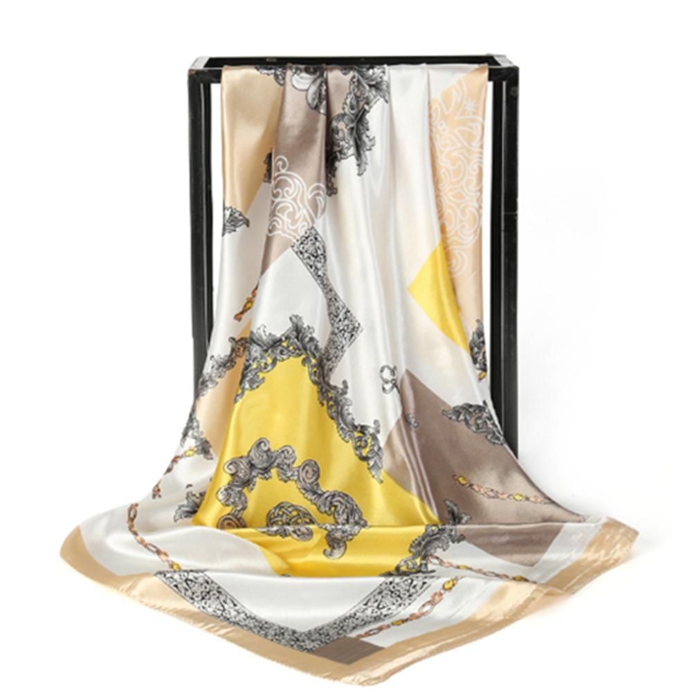 Women's Square Silk Scarves 1