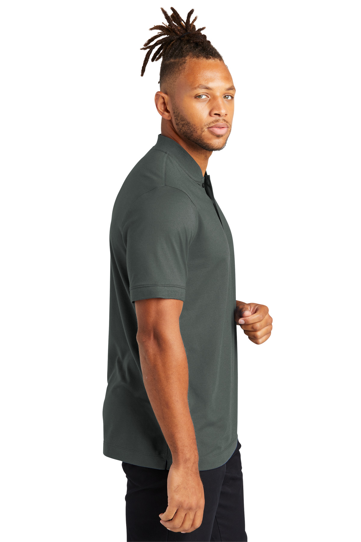 Mercer+Mettle Stretch Pique Henley MM1008 20