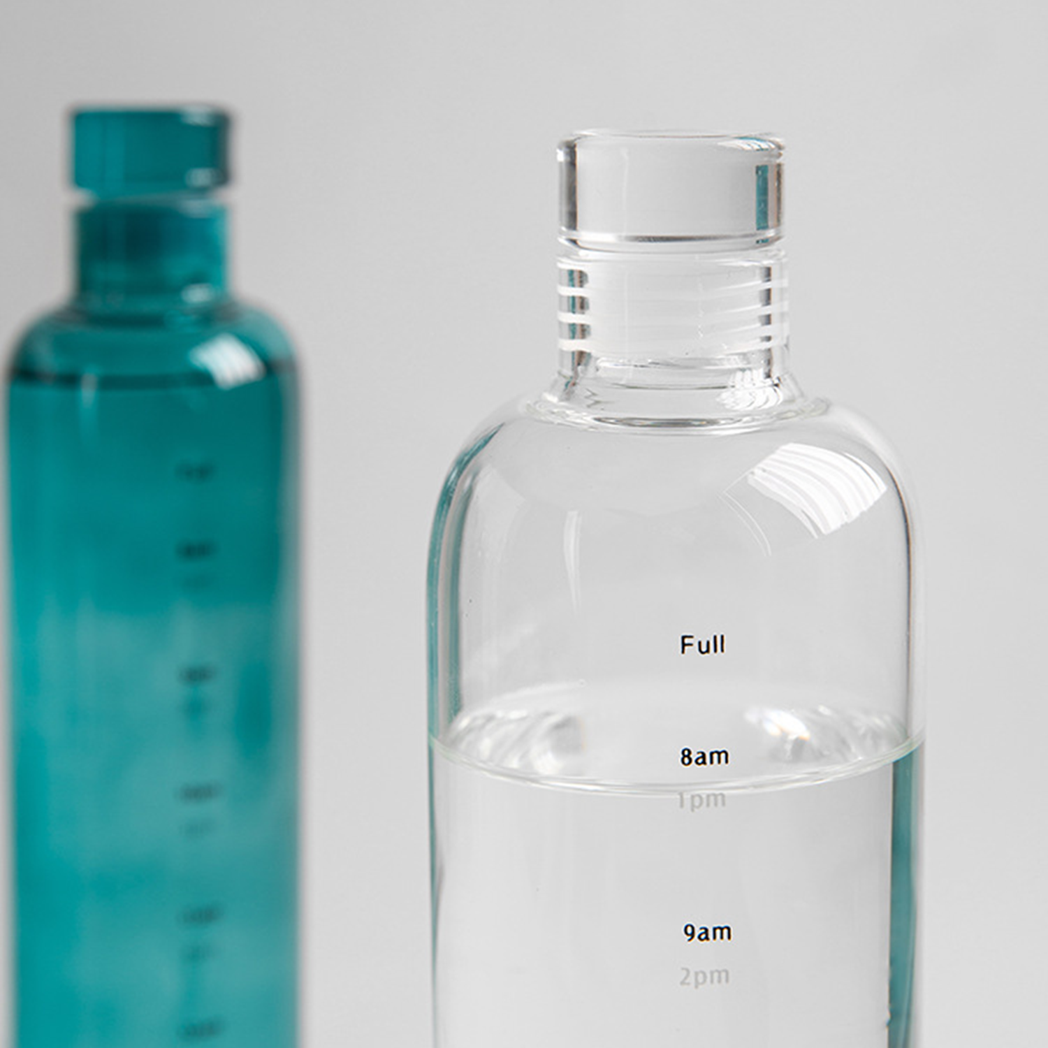 18Oz Reusable Times Glass Juice Bottle 4
