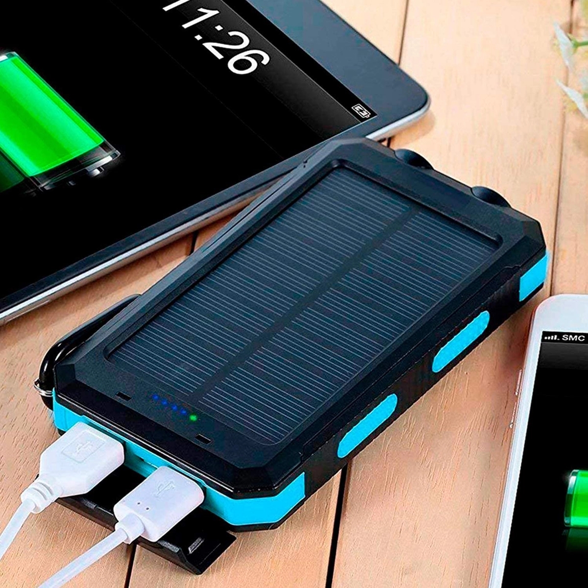 Portable Solar Charger 10000Mah 3