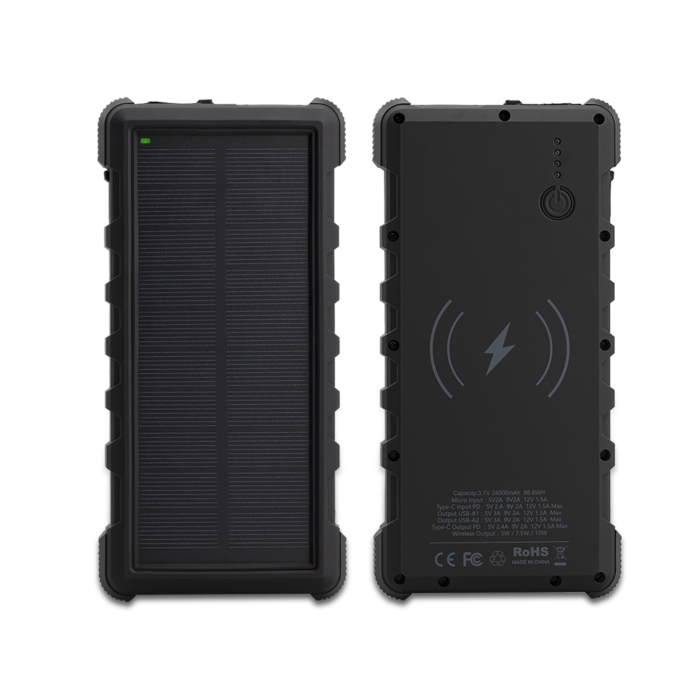 Neptune IP67 Waterproof Solar 24000mAh Power Bank