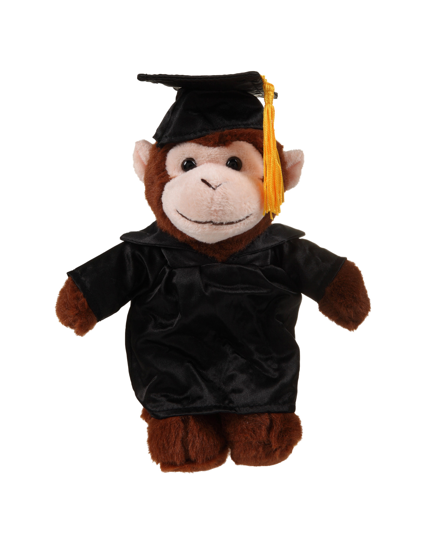 Soft Plush Monkey in Graduation Cap & Gown Stuffed Animal