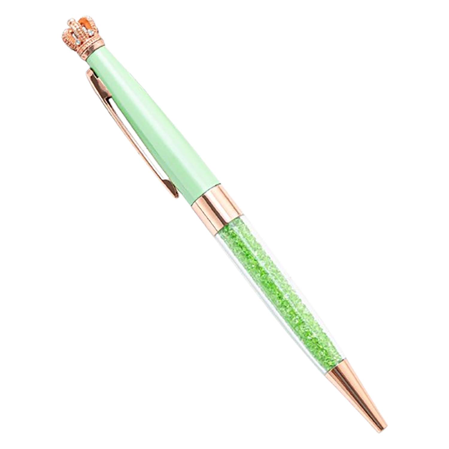 Crystal Crown Retractable Ballpoint Pen 1