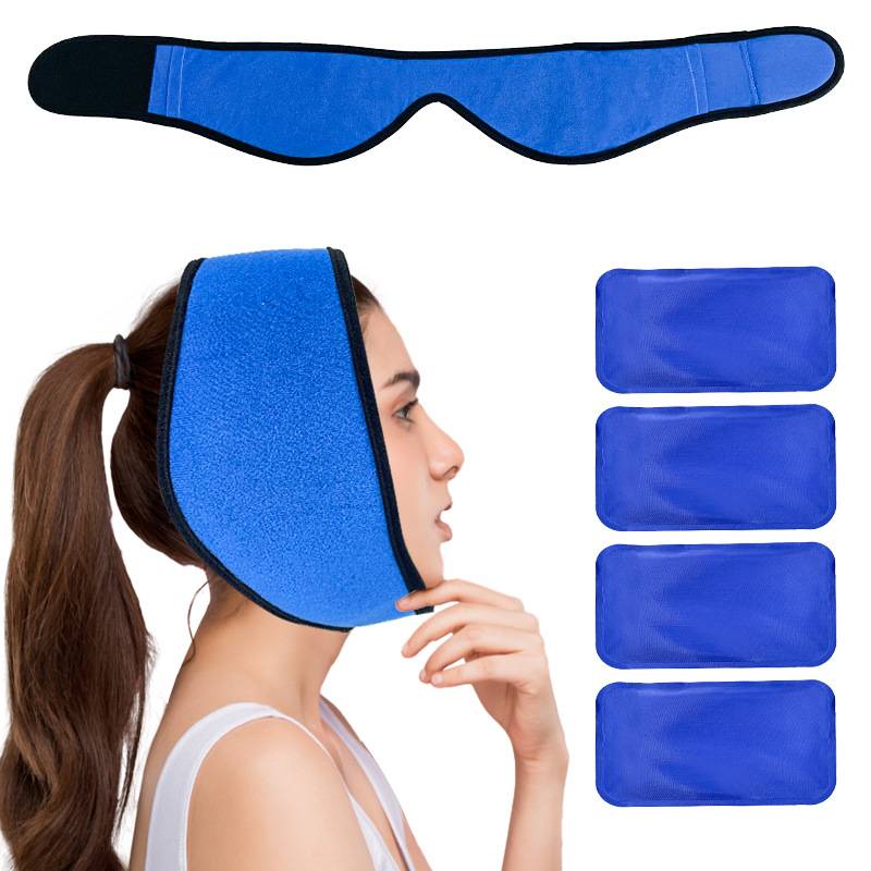 Ice Pack Adjustable Headband 6