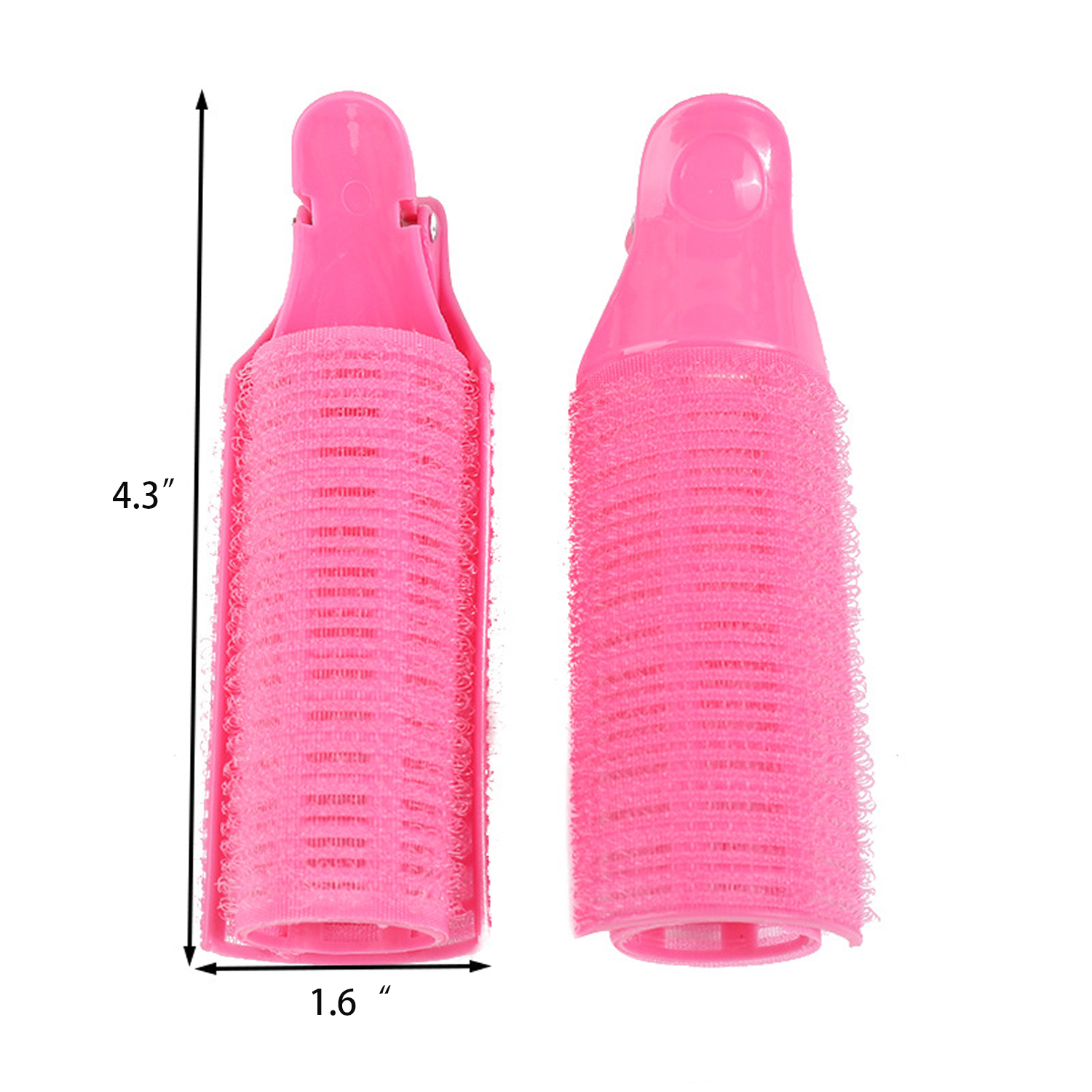 2PCS Plastic Hair Curling Clip Rollers 3