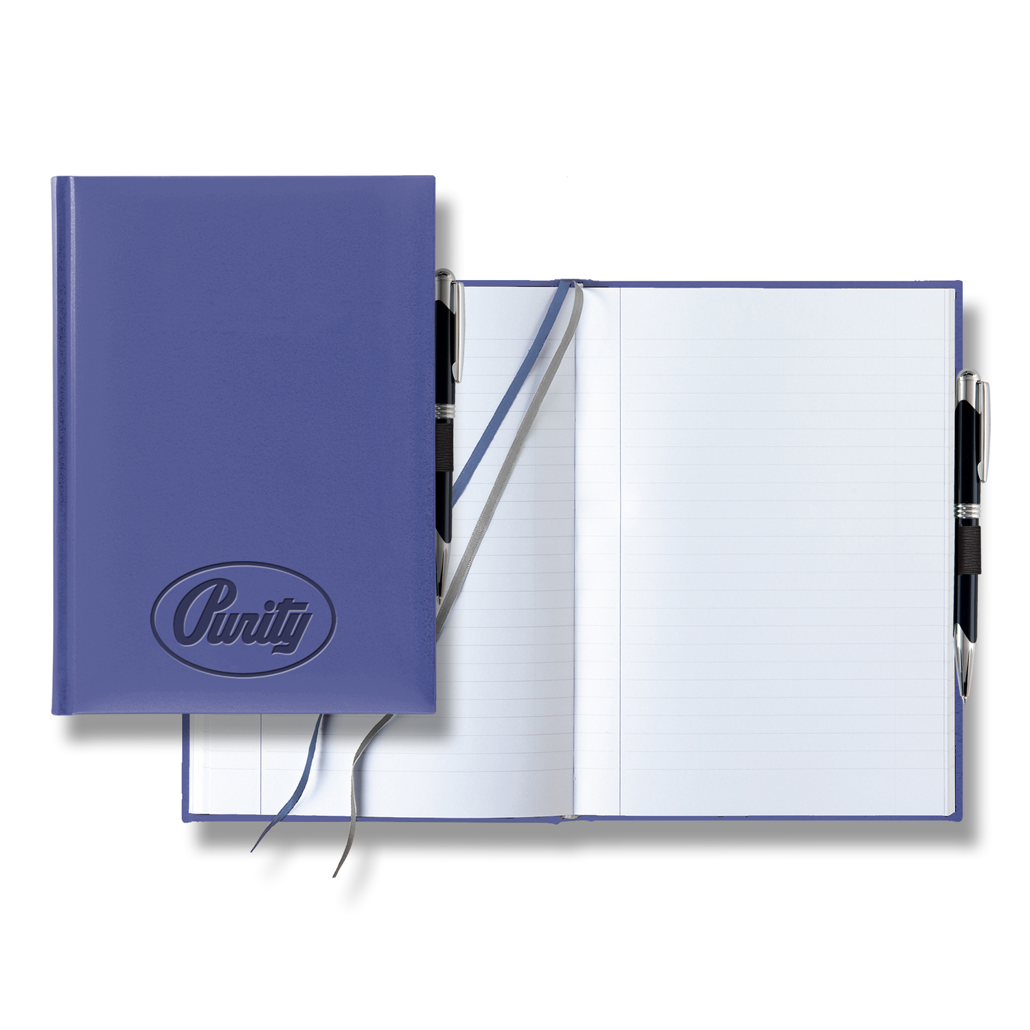 Castelli Tucson  Grande Lined White Page Journal with Pen & Loop 2