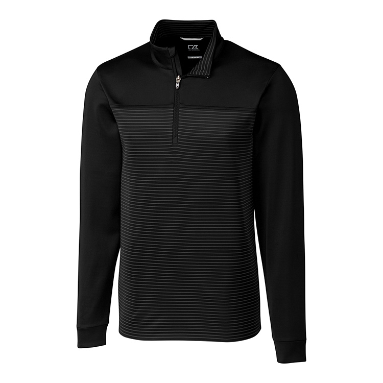 Cutter and Buck Traverse Stripe Quarter Zip 3