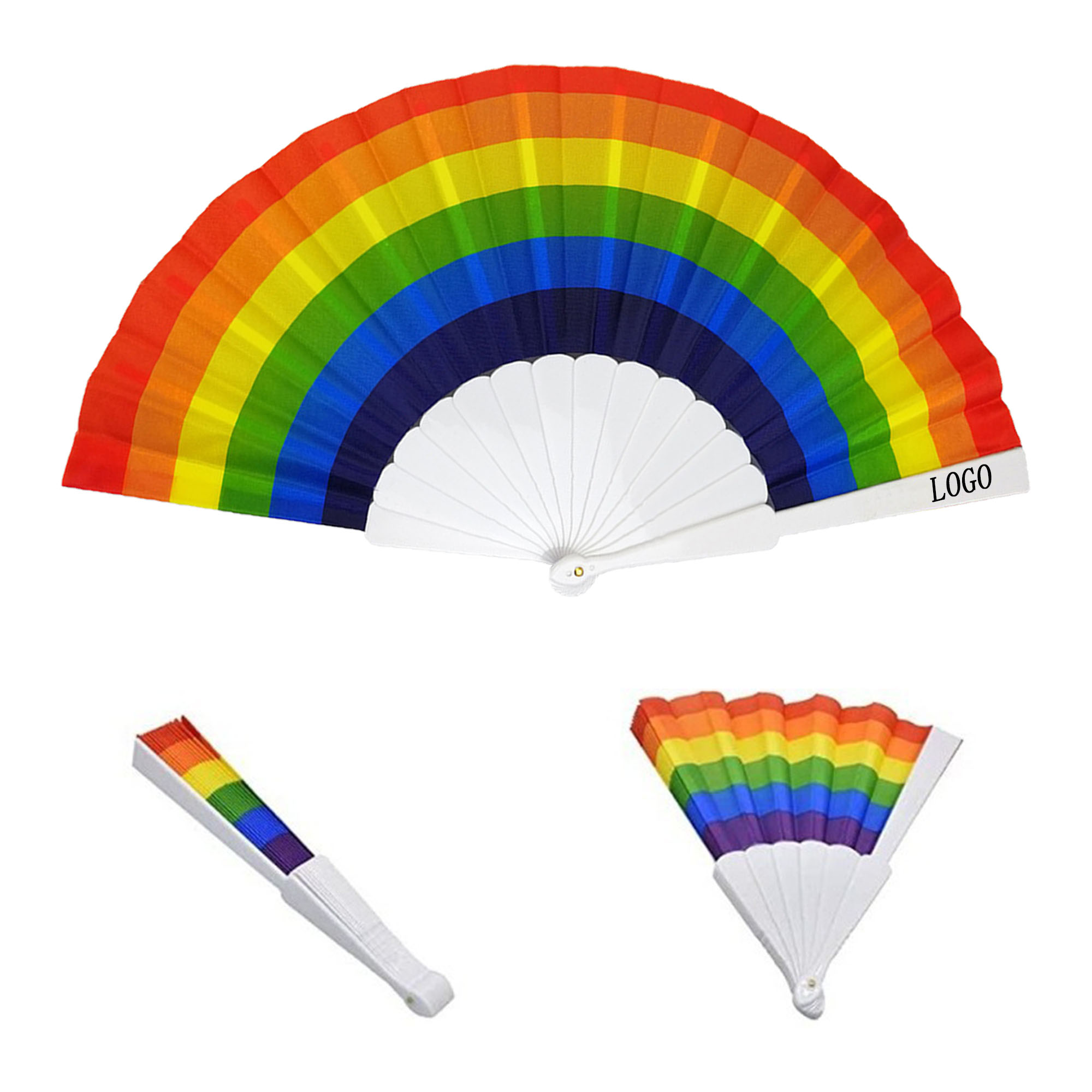 Colorful Folding Fan 2