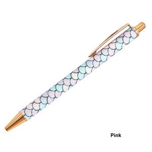 Rainbow Gradient Color Barrel Ballpoint Pen 7