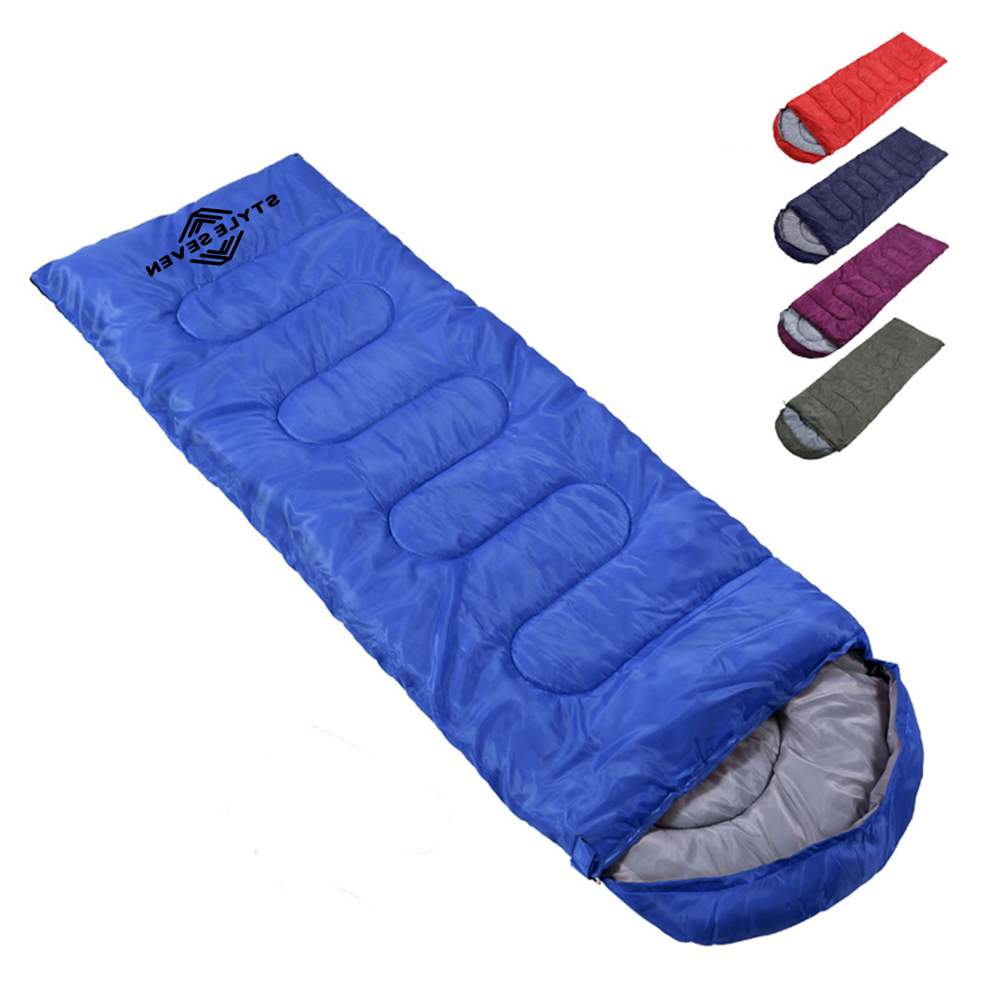 Outdoor Warm Sleeping Bag Backpack Camping 2