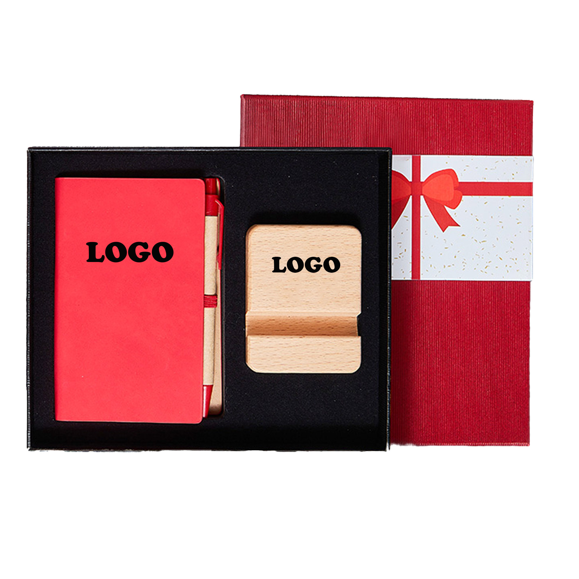 MOQ 10 pcs Notebook and Holder Gift Box 3