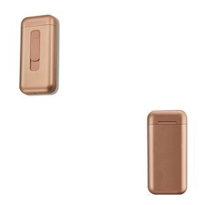 Elegant Cigarette Case With Front Slide Lighter 16