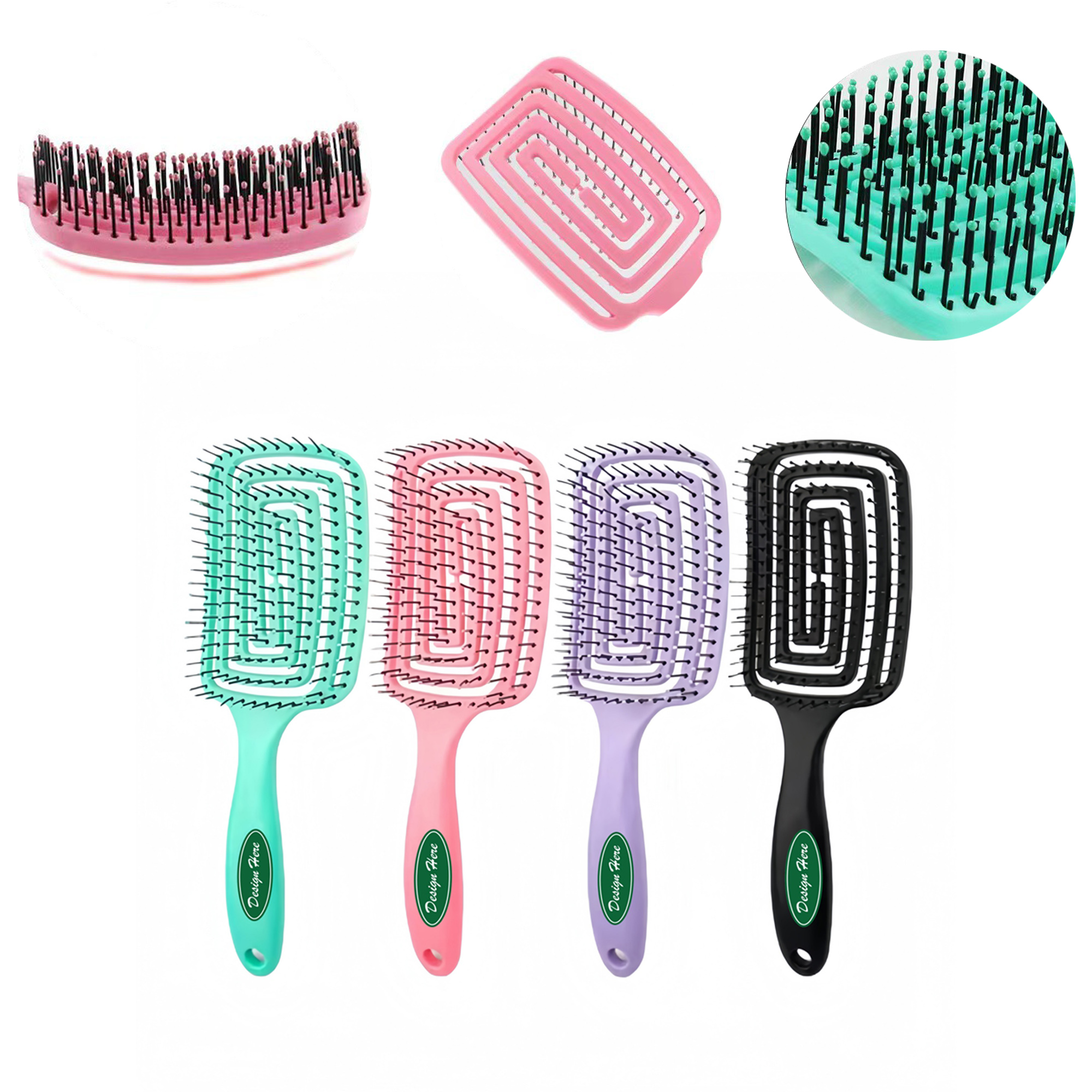 Salon Hairdressing Comb for Wet and Dry Hair MOQ 50 2