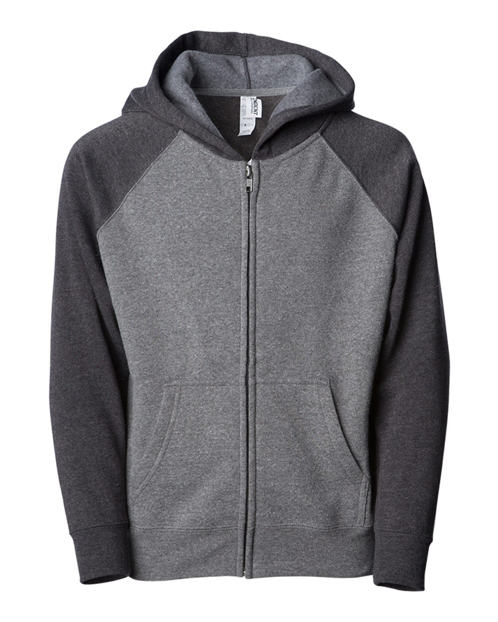 Toddler Lightweight Special Blend Raglan Zip Hood - PRM10TSBZ 2