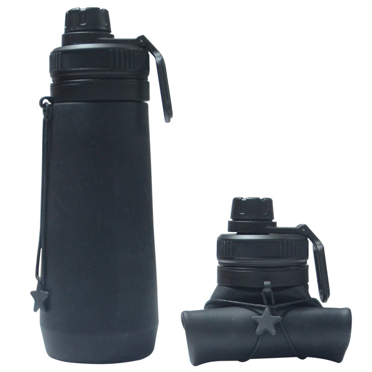 26 Oz Foldable Silicone Water Bottle 3