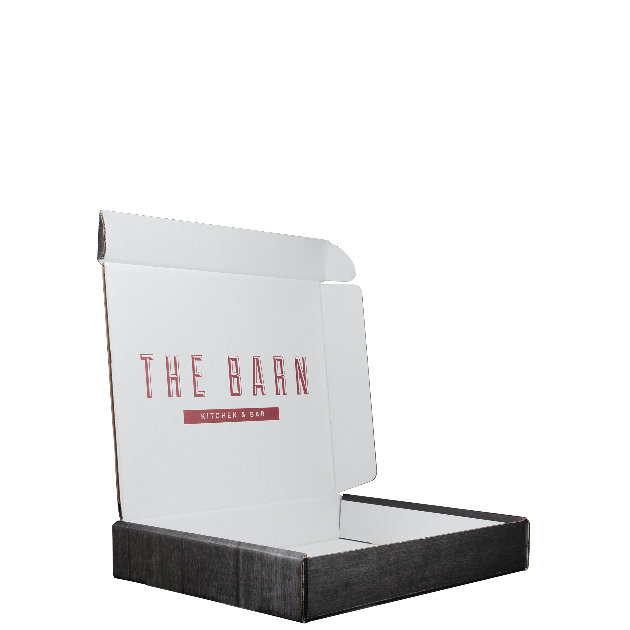 Mailing Box, B-Flute12" x 10" x 2" - White - D - 240 sq in 3