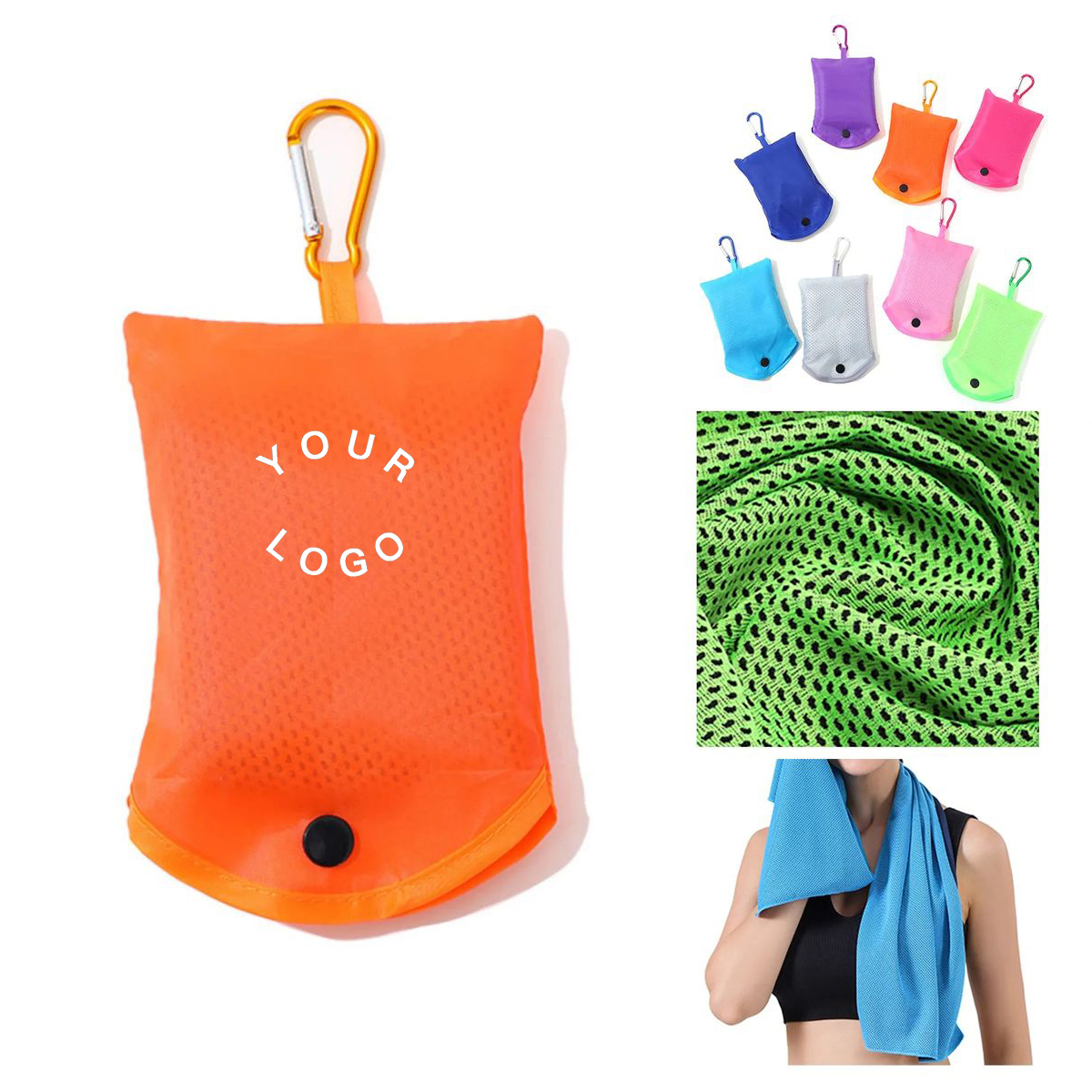 Polyester Fast Dry Workout Cooling Towel 16