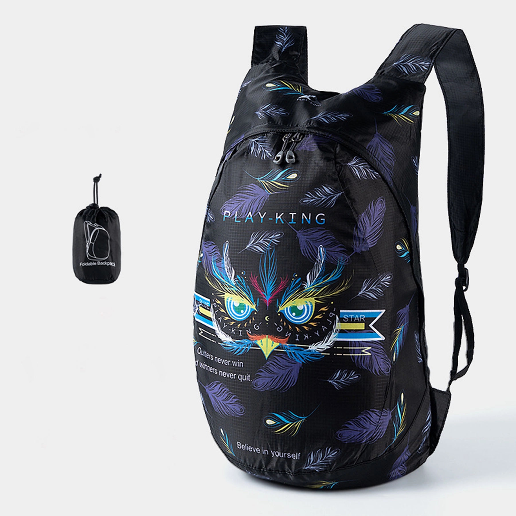 Packable Portable Folding Backpack 13