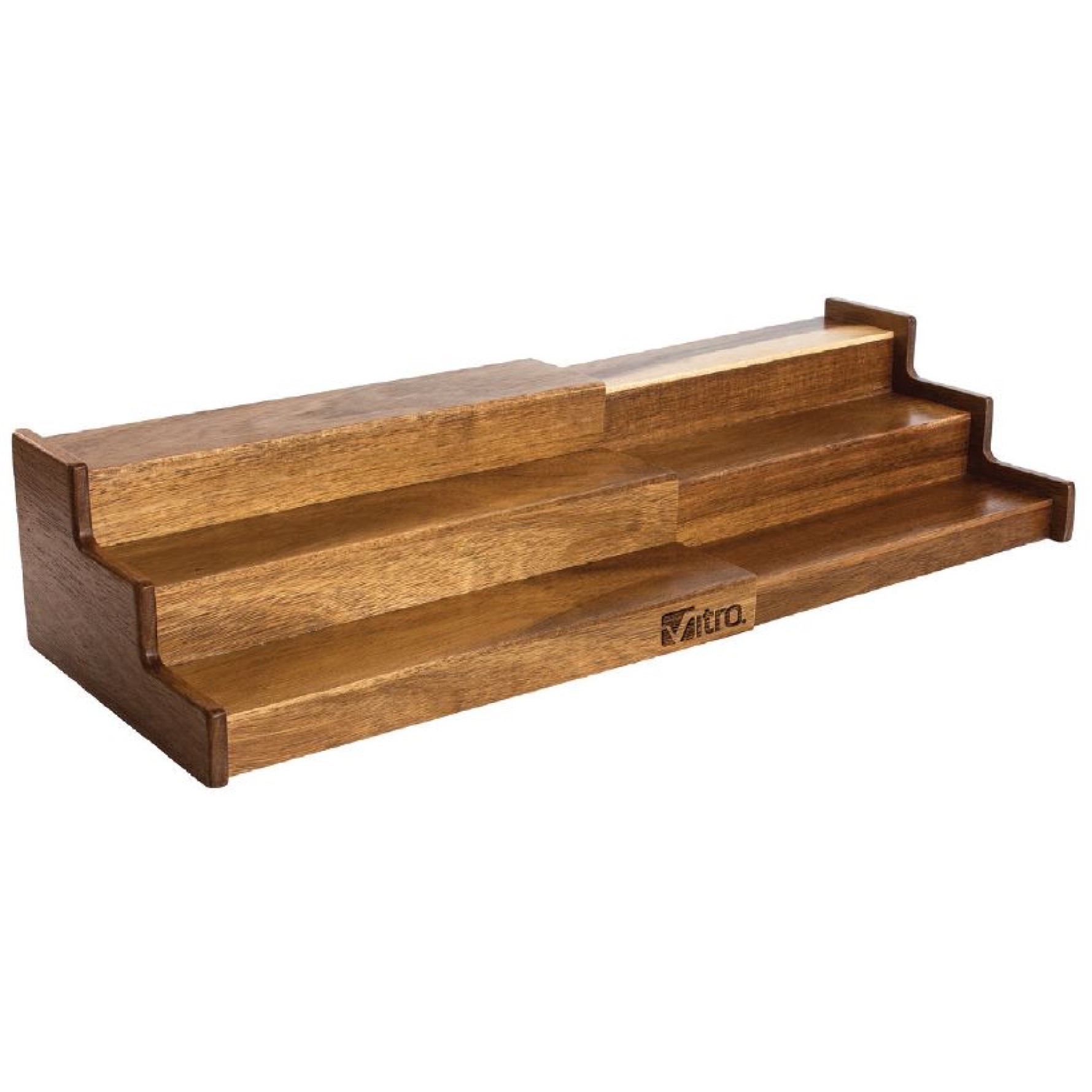 Acacia Expandable 3-Tier Spice Rack