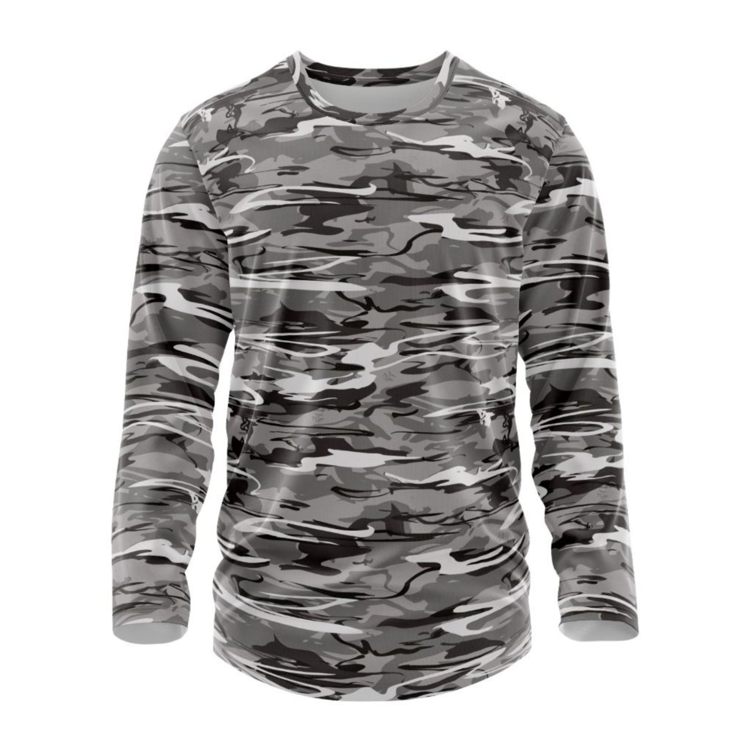 Antler® Men's 4.4 oz. Polyester Interlock Long Sleeve T-Shirt 1
