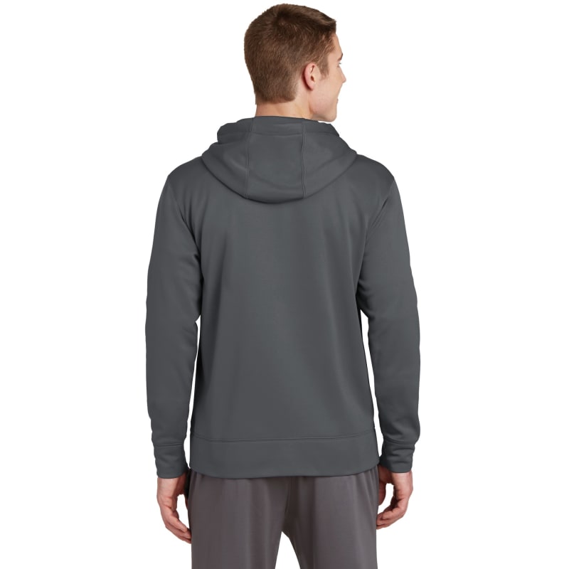 Sport-Tek Sport-Wick Fleece Full-Zip Hooded Jacket. 3