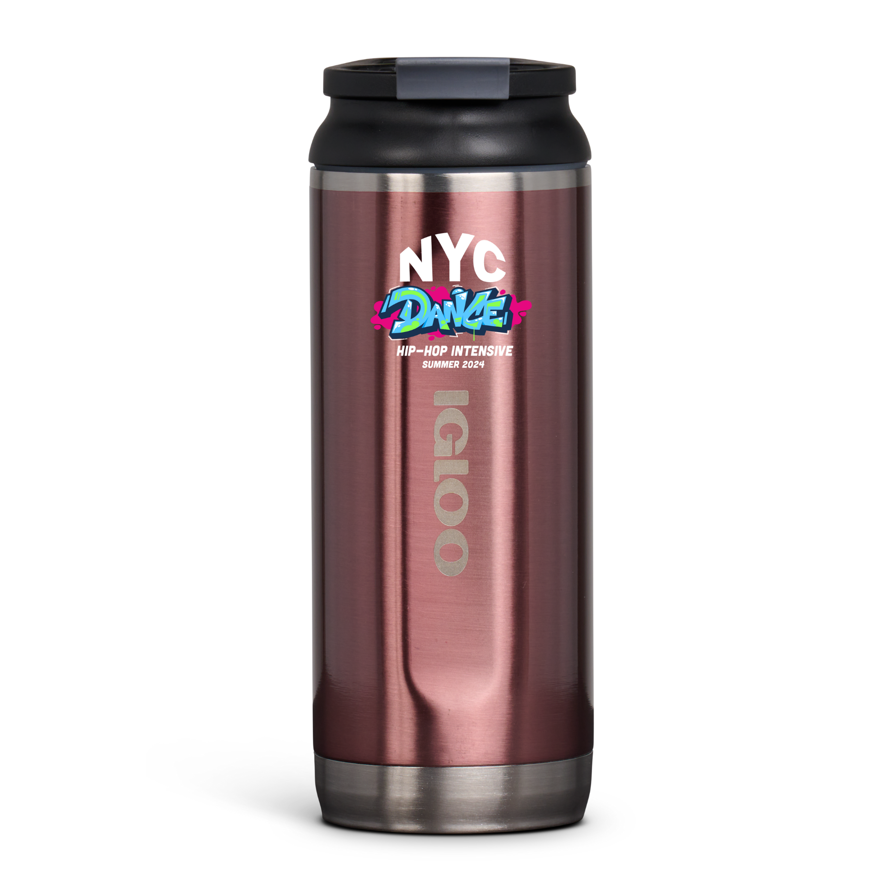 IGLOO 16 oz. Flip 'n Sip Stainless Steel Tumbler 6