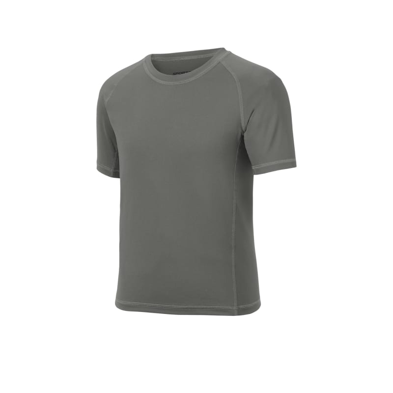 Sport-Tek Youth Rashguard Tee. 10
