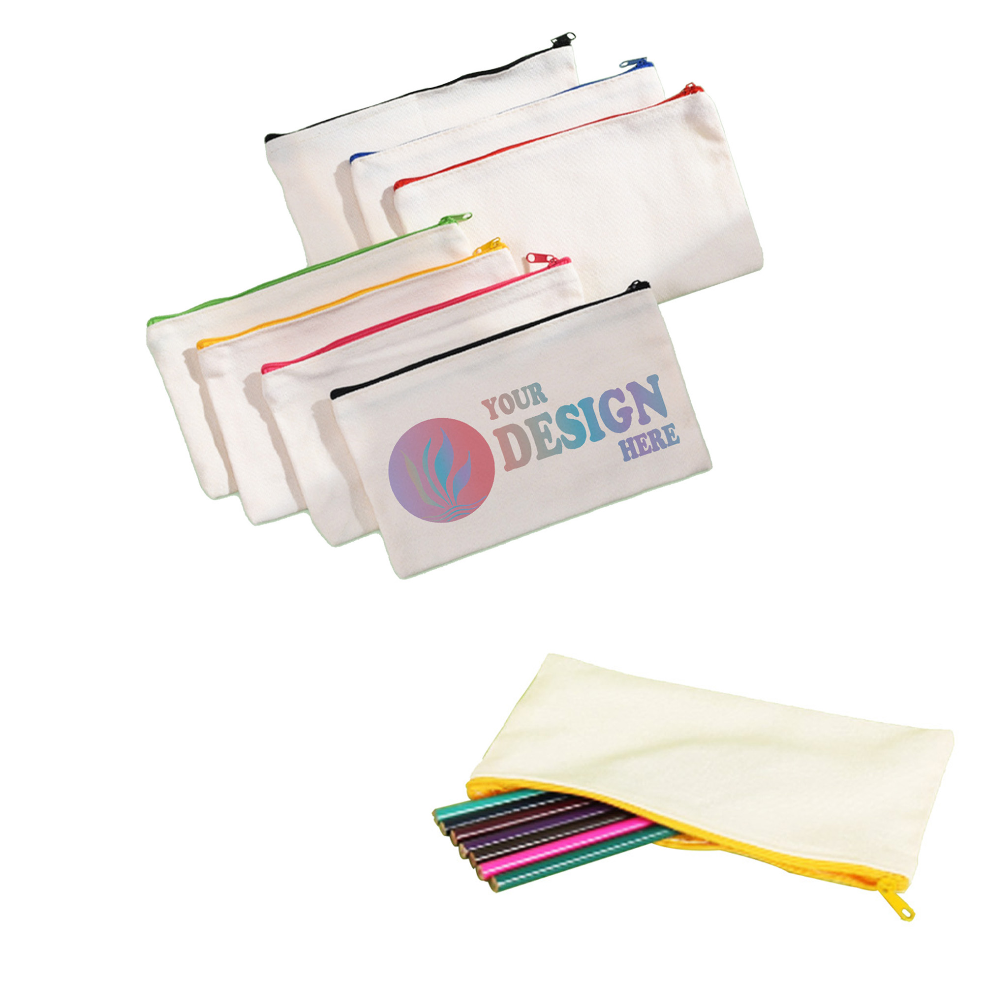 Full Color Custom Pencil Pouch 2