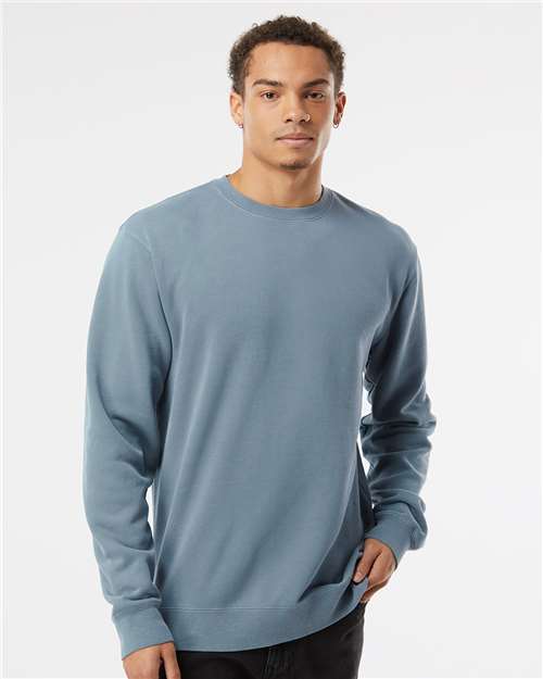 Unisex Midweight Pigment-Dyed Crewneck Sweatshirt - PRM3500 93
