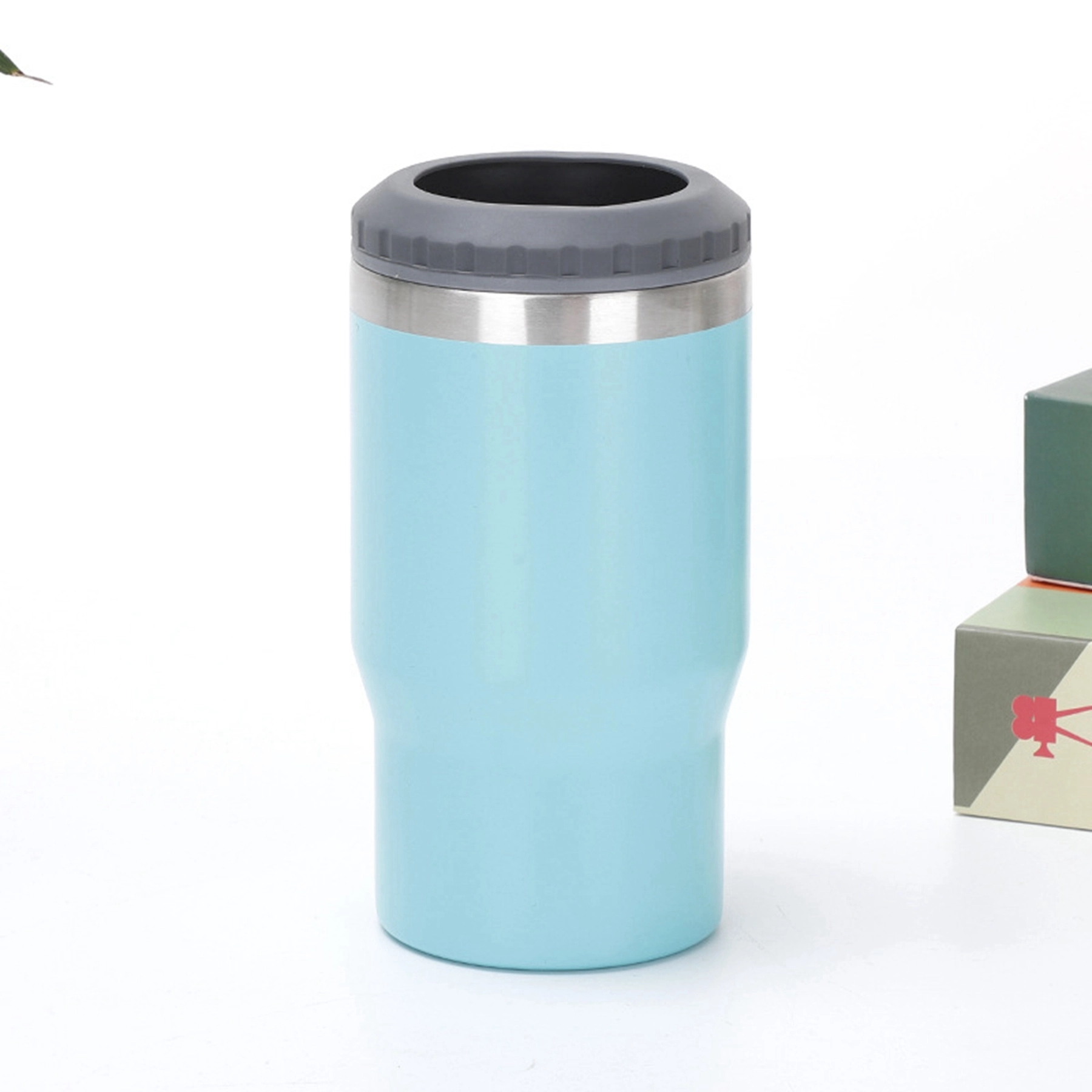 14 Oz. 304 Stainless Steel Double Wall Wine Tumbler 16
