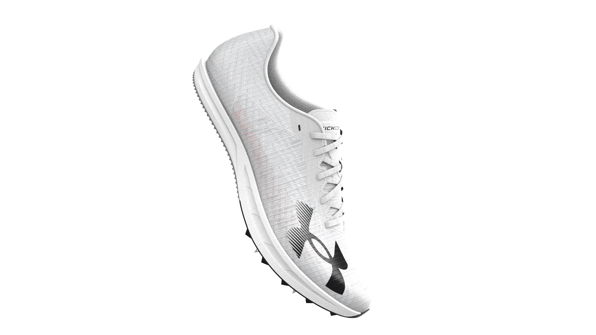 UA Kick Distance 5 Unisex Track Spikes 3