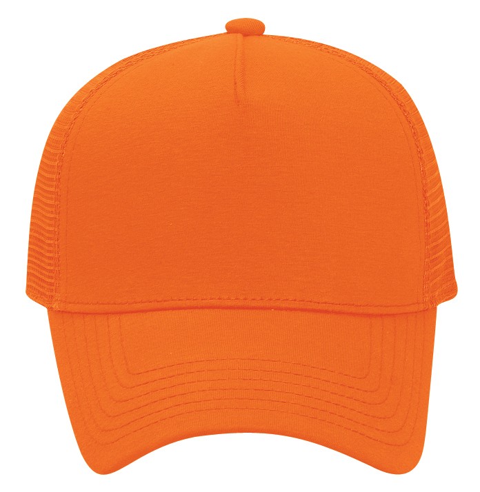 OTTO CAP® 5 Panel Mid Profile Mesh Back Trucker Hat 14