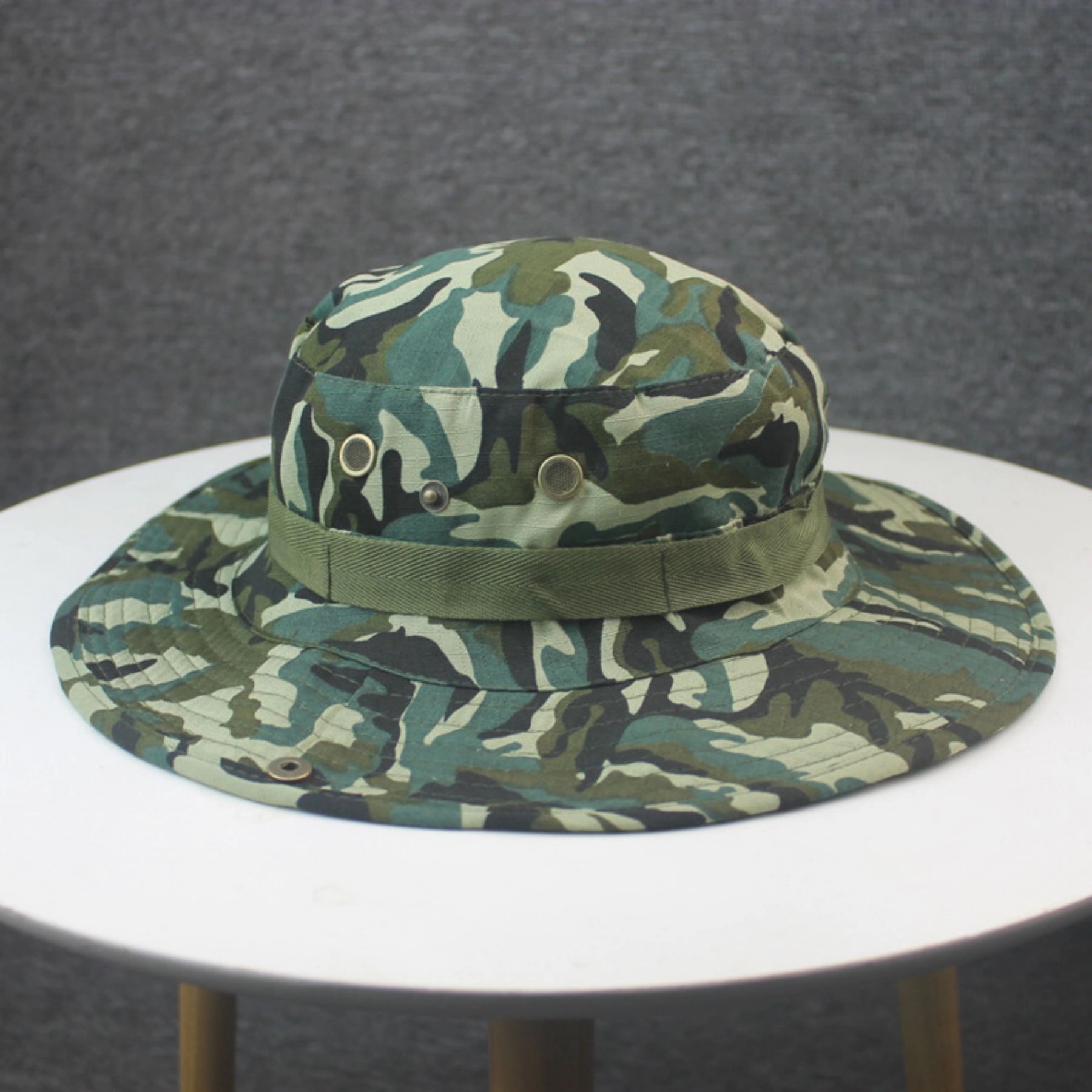 Camouflage Packable Bucket Beach Sun Camo Safari Hat 5