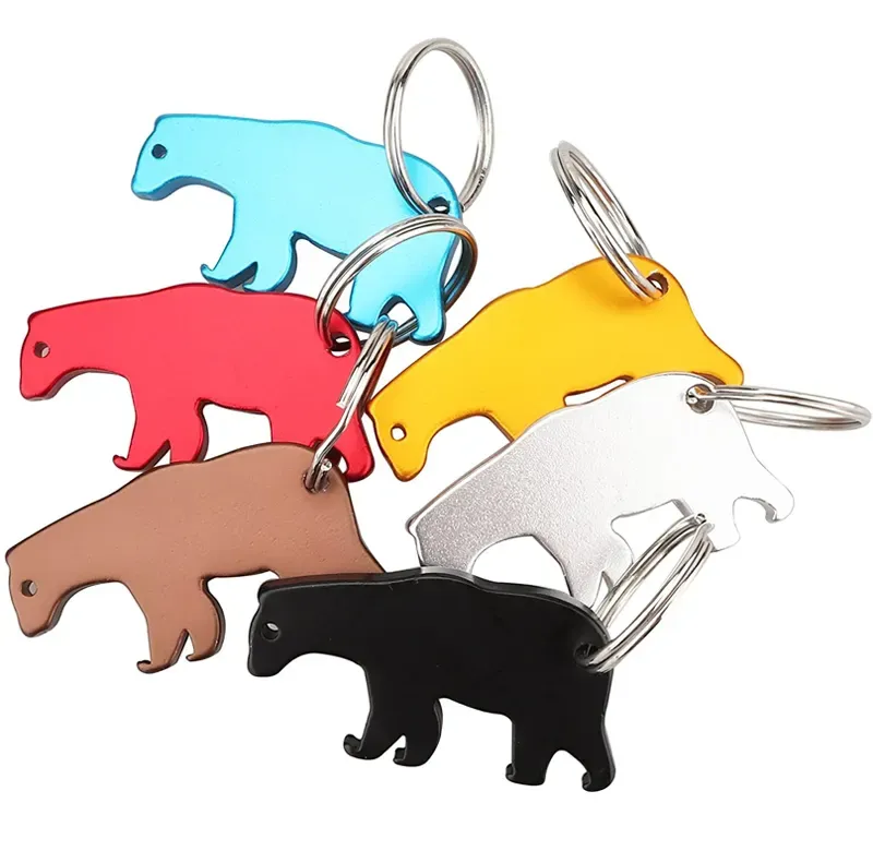 Bear Shape Bottle Opener w/Key Chain 5