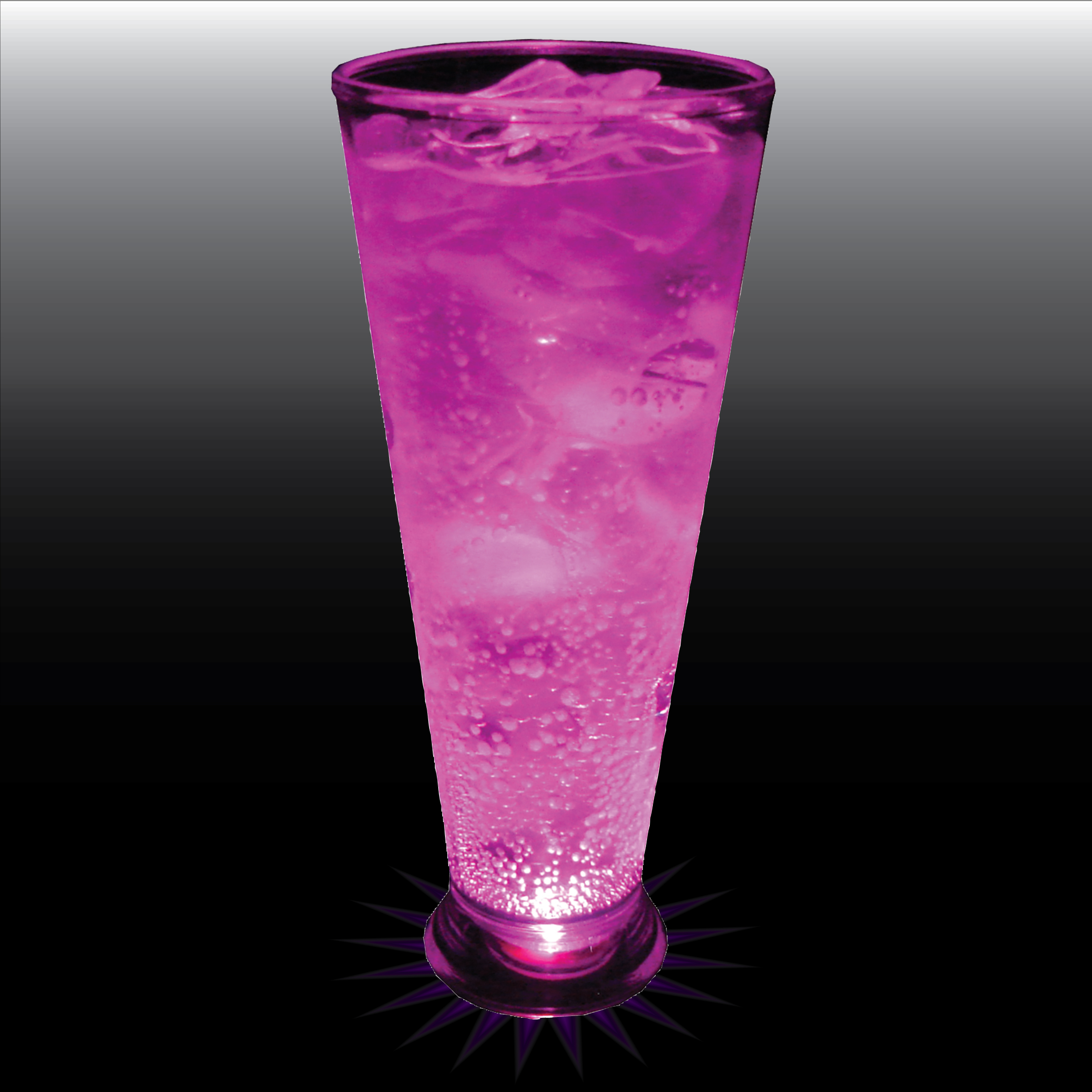 16oz Light Up Tall Flared Plastic Pilsner Cup 2