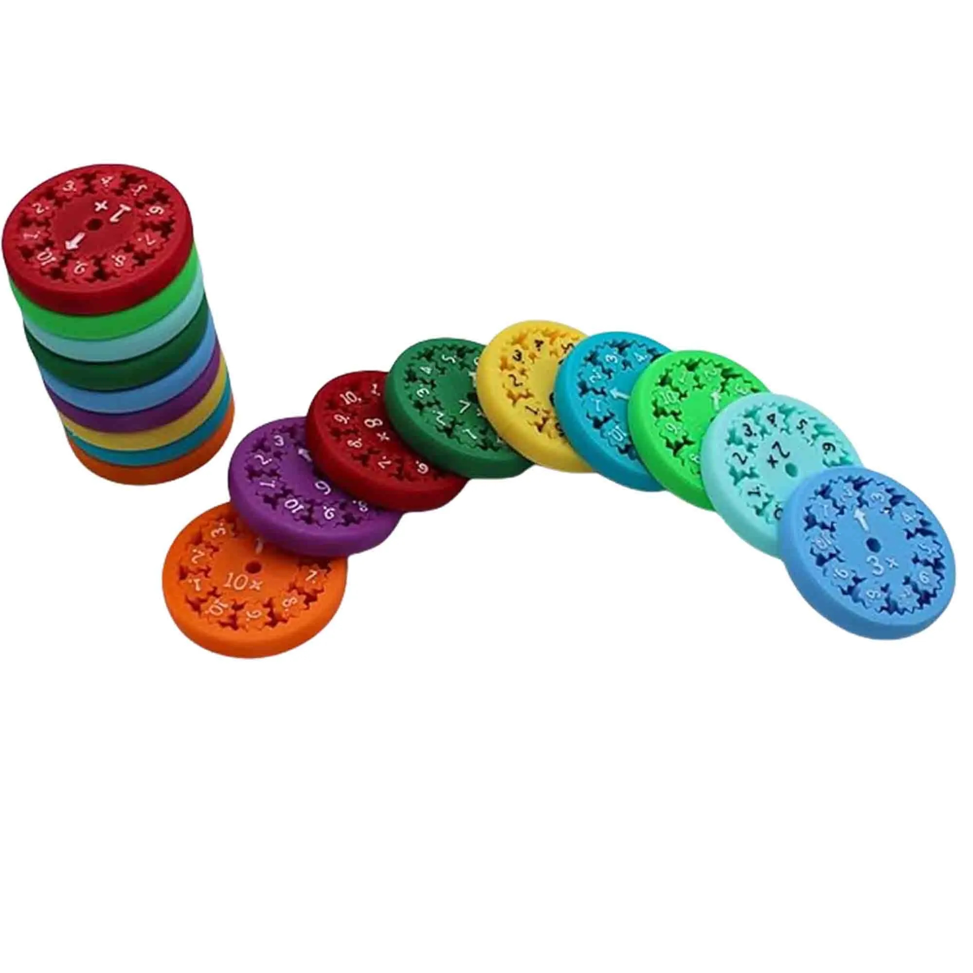 Math Fact Fidget Spinner 4