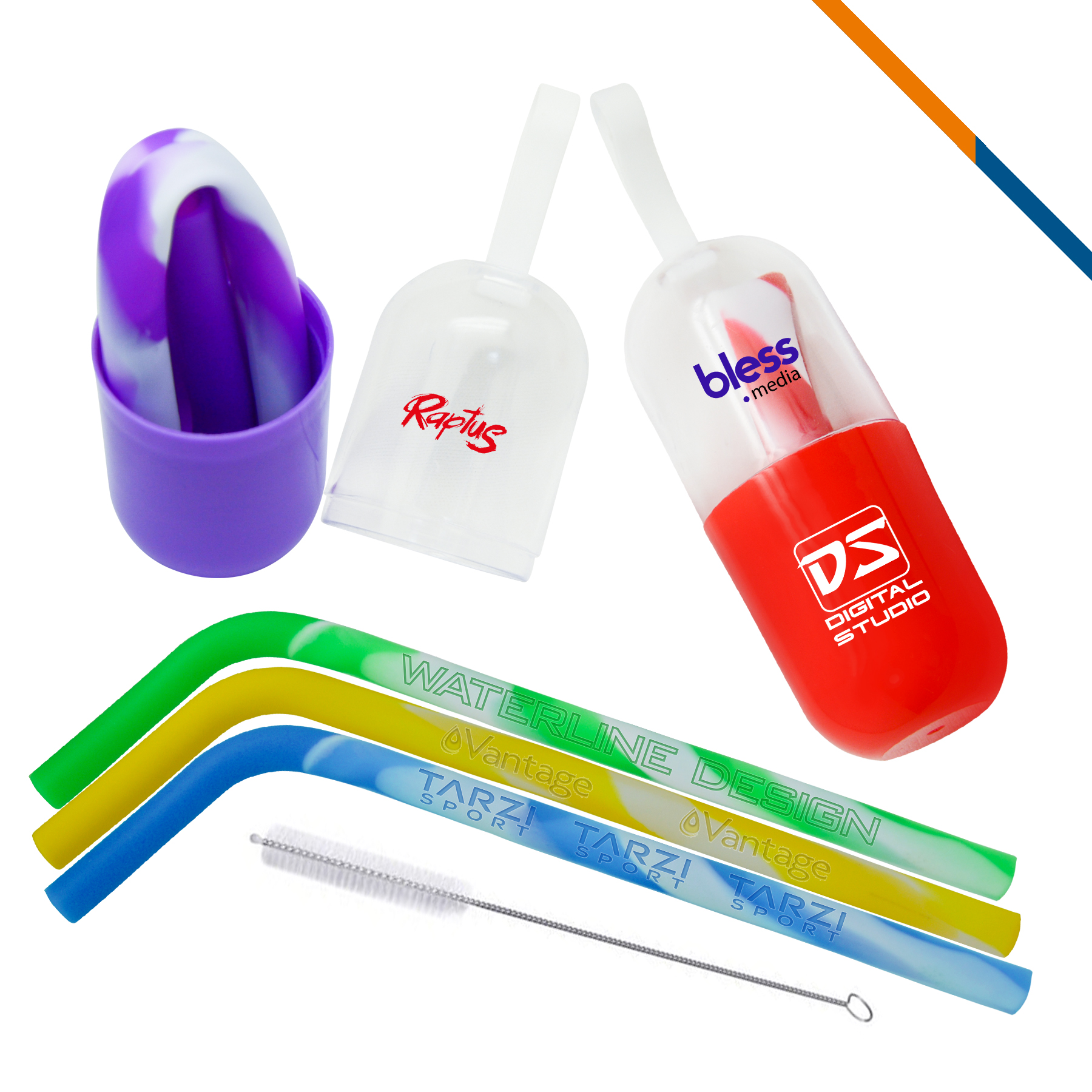 Aquatic Silicone Straw 1