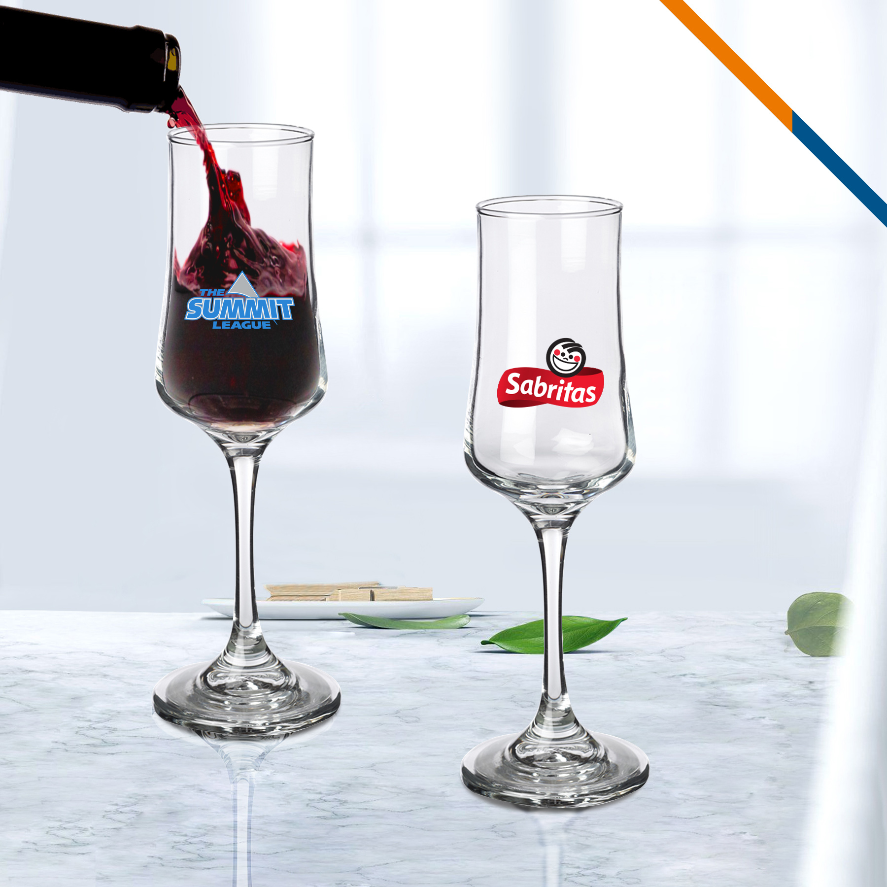 Ronia Champagne Glasses - 6 OZ. 3
