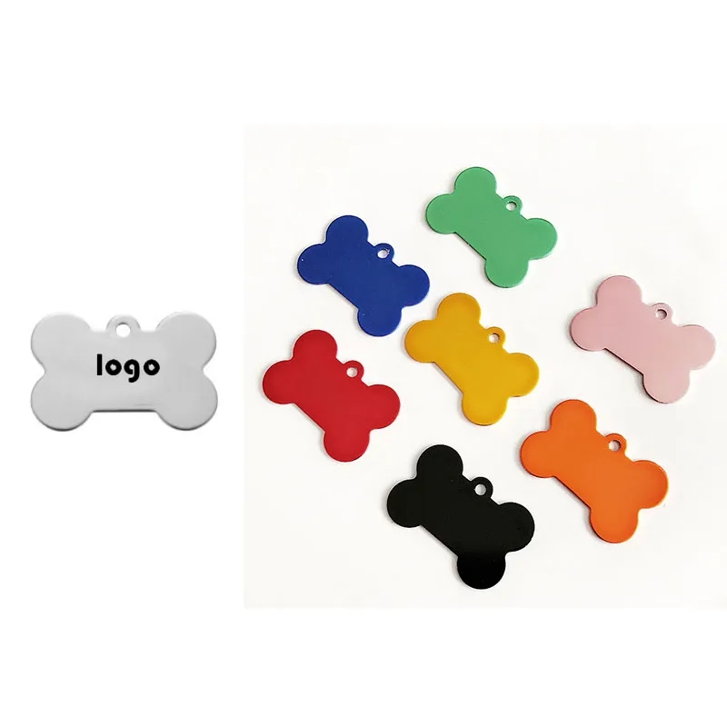 Pet ID Tags With Bone Shaped 4