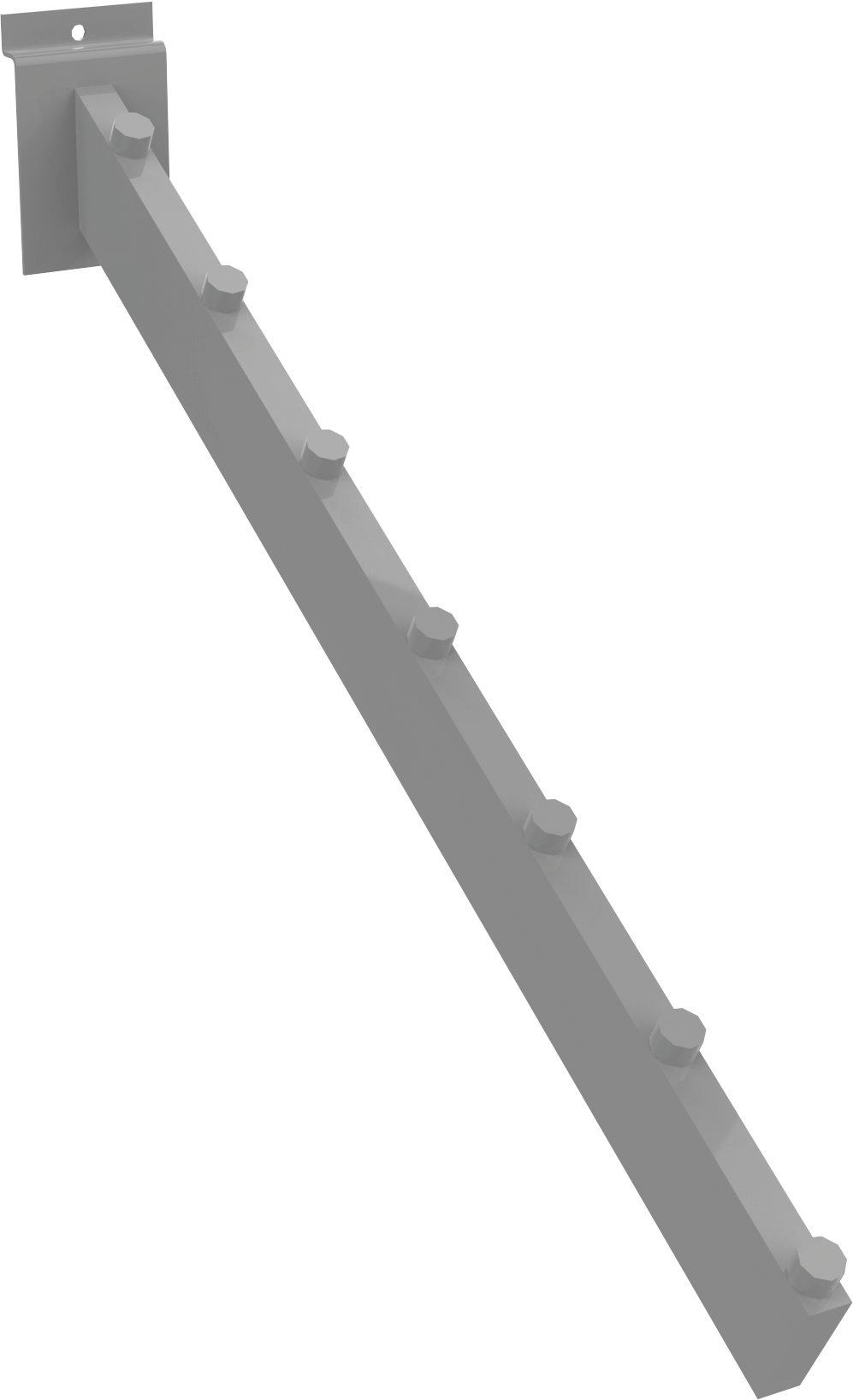 MODify Slatwall 7 Peg Waterfall, 16"