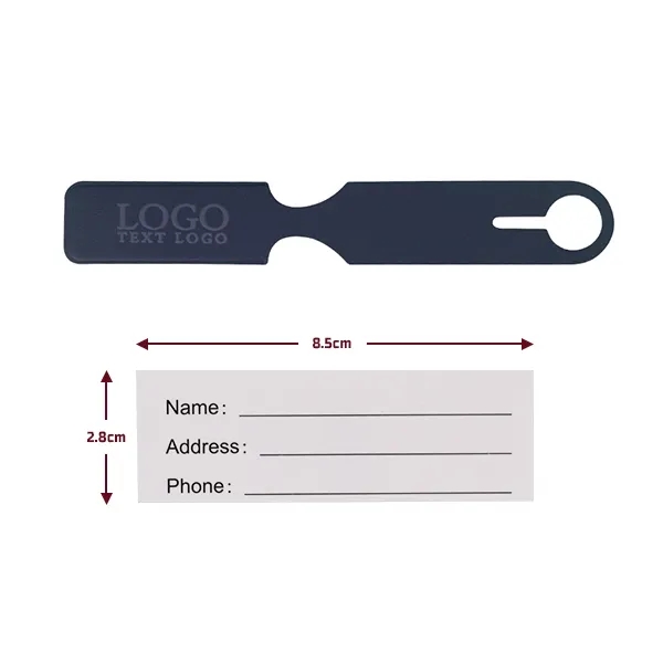 Premium Vegan Leather Luggage Tag 14