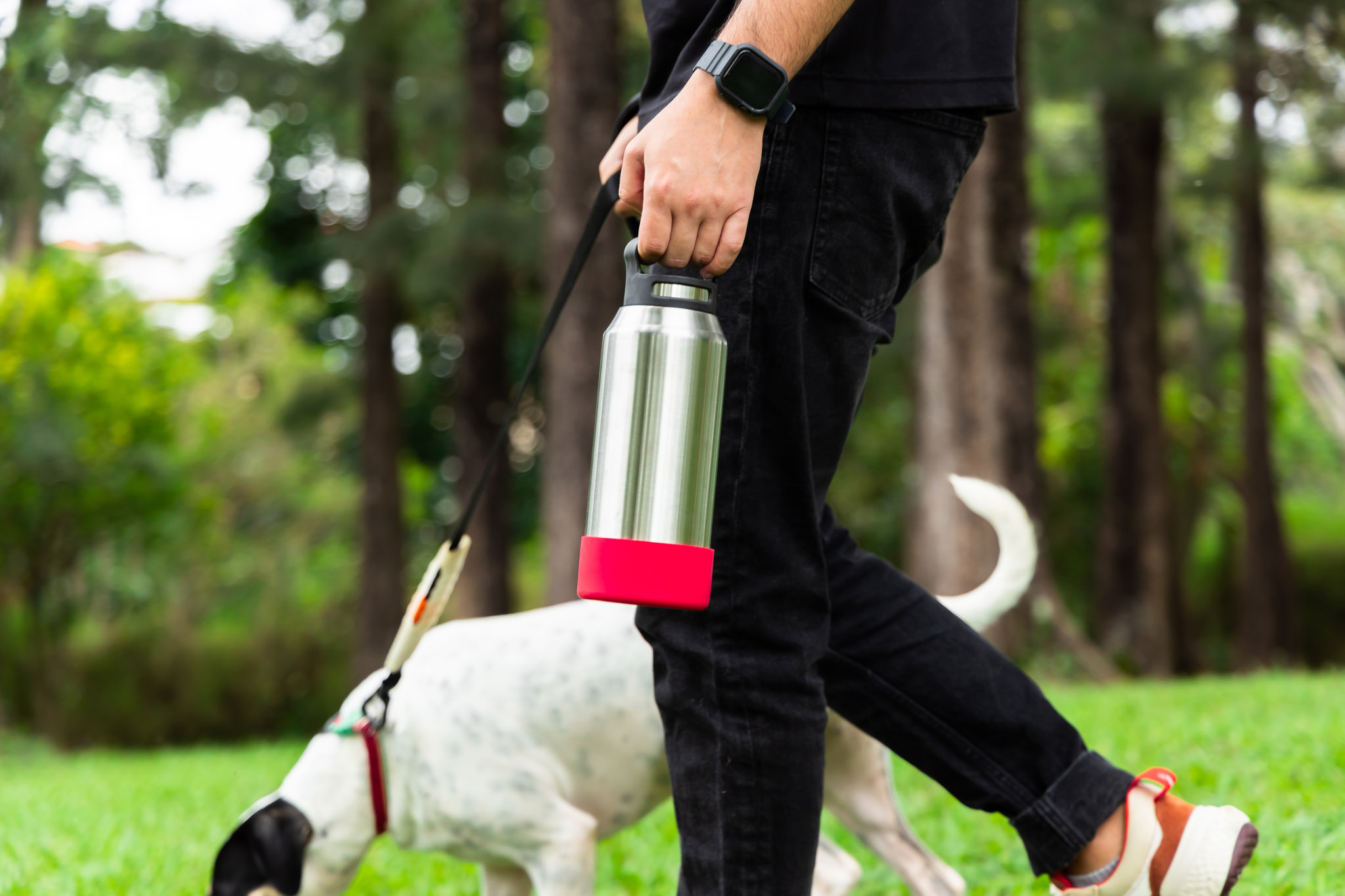 32 oz Growler Bottle w/Silicone Bowl 5