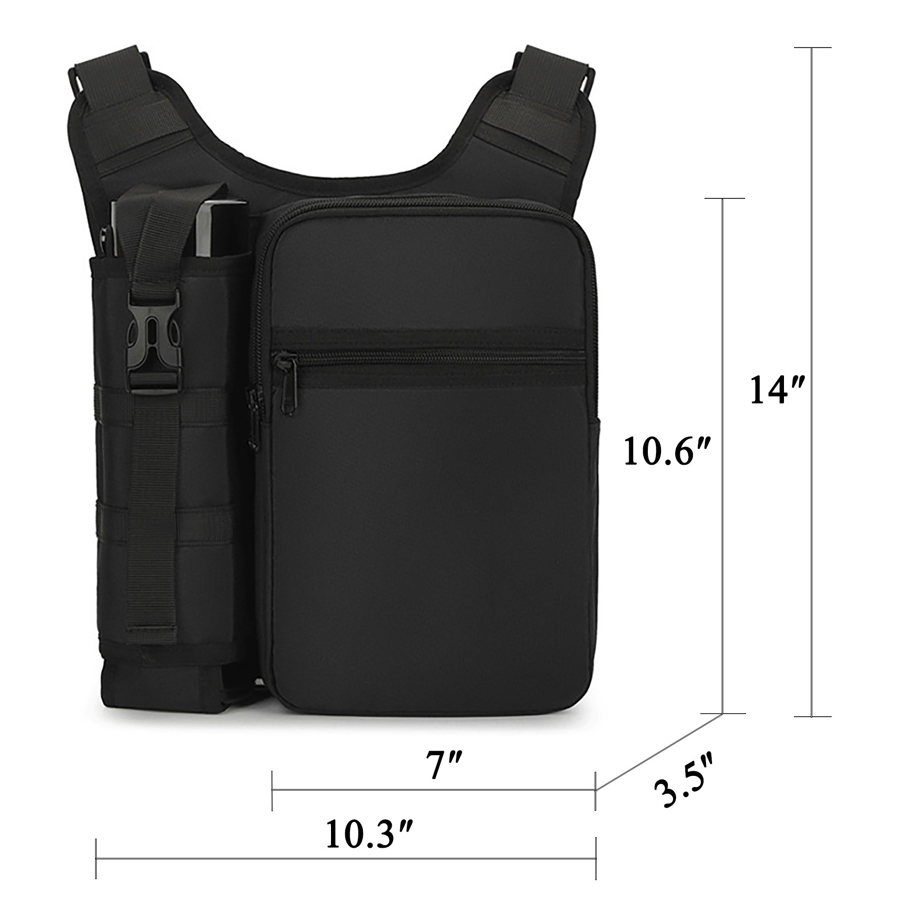 Crossbody Bag with Water Cup 5