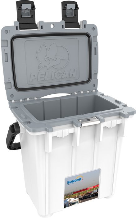 Pelican™ 20QT Cooler WHITE 2